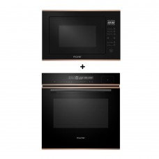 (Bundle) Mayer MMSO17RG 72L Built-In Combi Steam Oven + MMWG30B 25L Built-in Microwave Oven with Grill